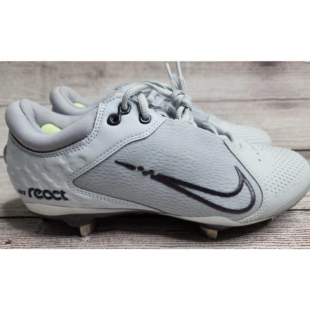 Nike Hyperdiamond 4 React Gray Softball Baseball … - image 1